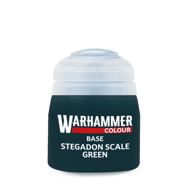 Warhammer Colour Base Stegadon Scale Green