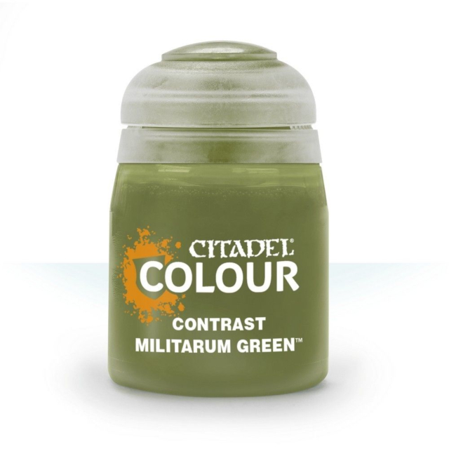 Warhammer Colour Contrast Militarum Green