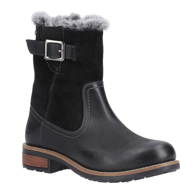 Cotswold Kemerton Black Boots