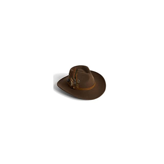 Failsworth Ladies Wool Felt Hat With Feather