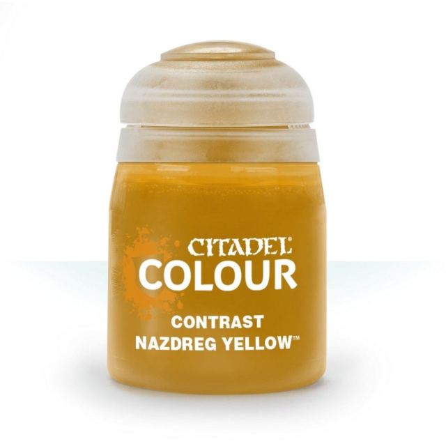Warhammer Colour Contrast Nazdreg Yellow