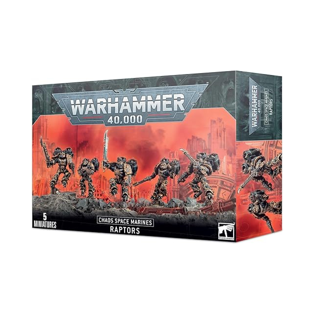 Games Workshop Warhammer 40000-Chaos Space Marines- Raptors 43-13