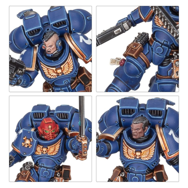 Games Workshop Warhammer 40000-Spacemarines-Jump Pack Intercessors 48-13