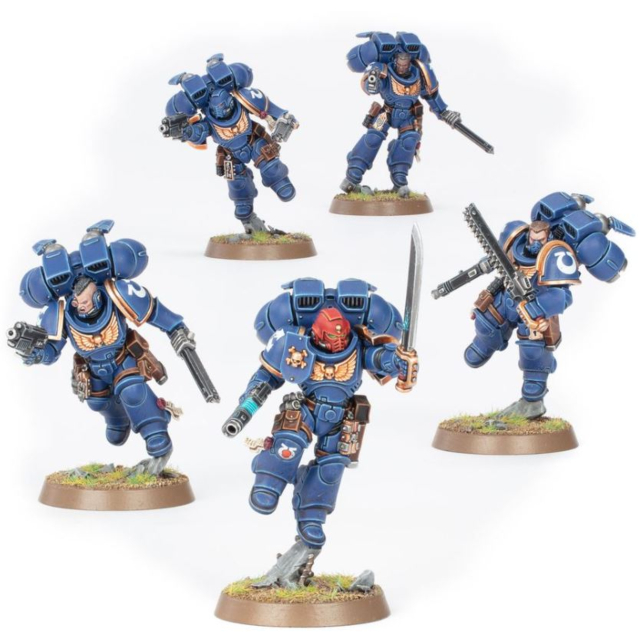 Games Workshop Warhammer 40000-Spacemarines-Jump Pack Intercessors 48-13