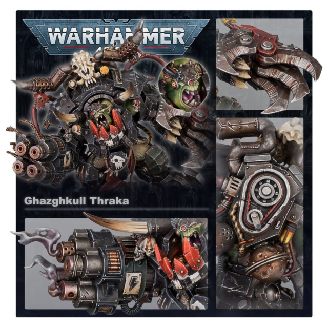 Games Workshop Warhammer 40000-Orks-Ghazghkull Thraka 50-29