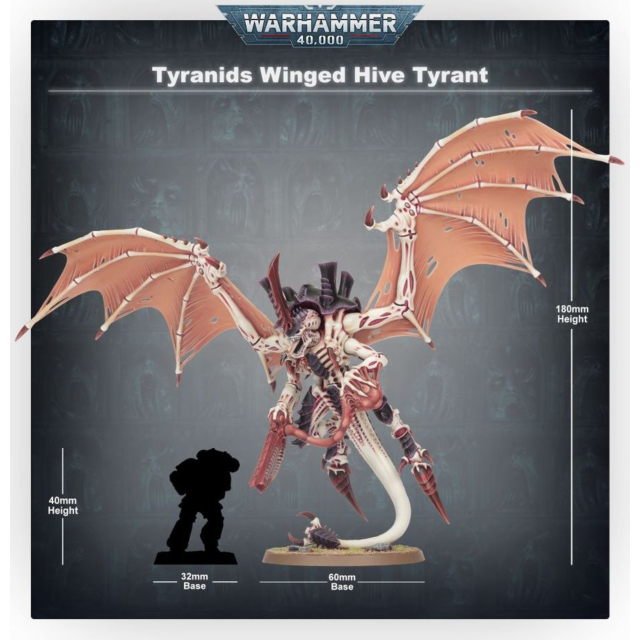 Games Workshop Warhammer 40000-Tyranids-Hive Tyrant 51-08