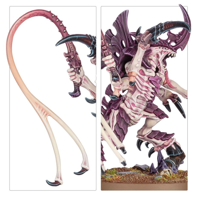 Games Workshop Warhammer 40000-Tyranids- Tyranid Prime With Lash Whip 51-35