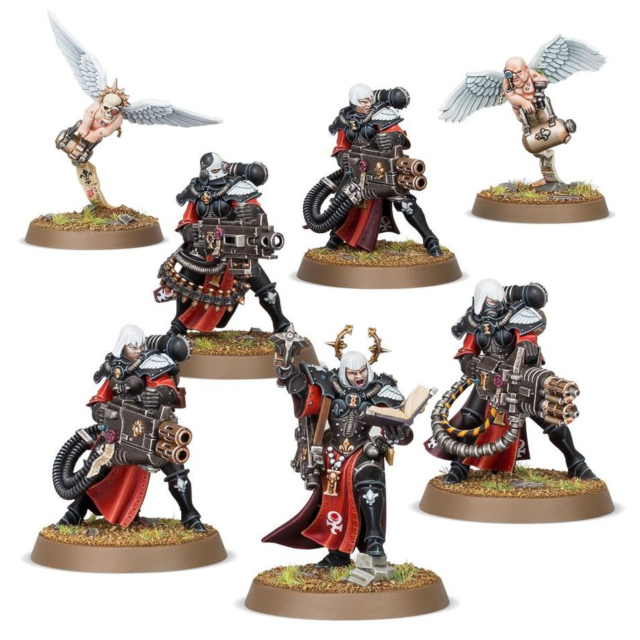 Games Workshop Warhammer 40000-Adepta Sororitas- Retributor Squad 52-25