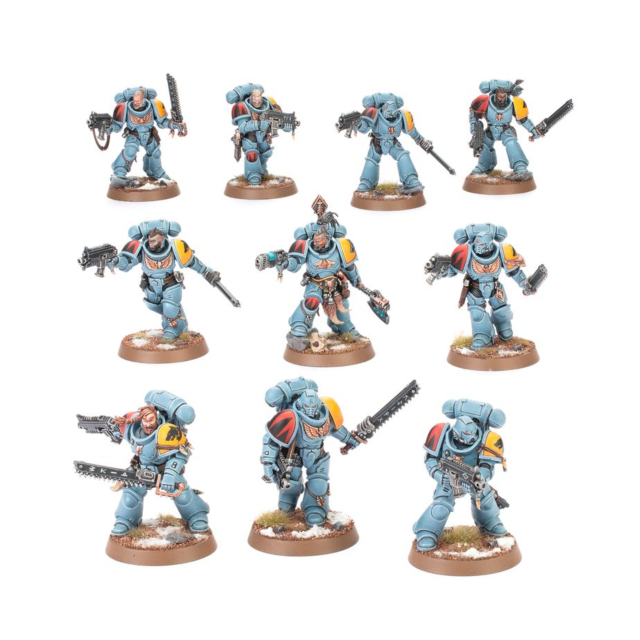 Games Workshop: Warhammer 40000 - Space Wolves - Grey Hunters 53-21