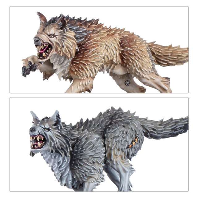 Games Workshop Warhammer 40000-Space Wolves-Wolf Guard Headtakers 53-29