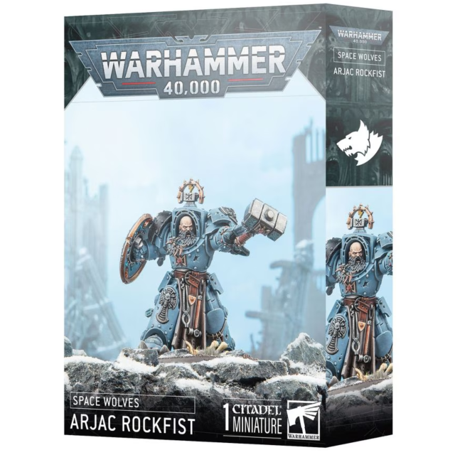 Games Workshop Warhammer 40,000 - Space Wolves - Arjac Rockfist