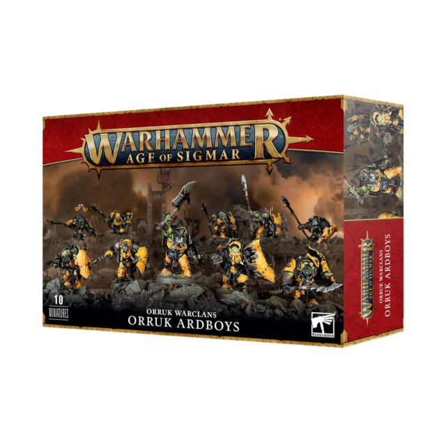 Games Workshop Warhammer Age of Sigmar-Orruk Warclans-Ardboyz