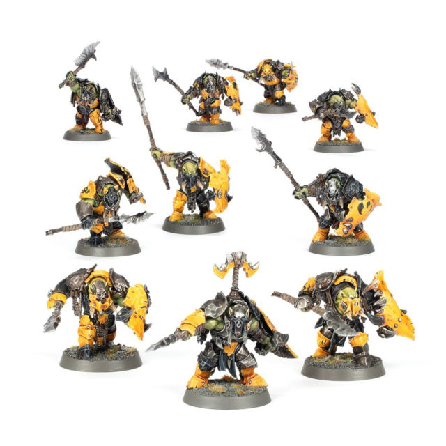 Games Workshop Warhammer Age of Sigmar-Orruk Warclans-Ardboyz