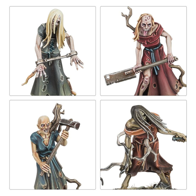 Games Workshop Warhammer Age of Sigmar-Soulblight Gravelords-Deawalker Zombies 91-07