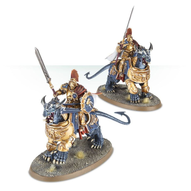 Games Workshop Warhammer Age of Sigmar-Stormcast Eternals-Dracothian Guard 96-24