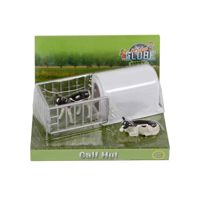 Globe Farming - Set Of Calf Hut With 2 Calves