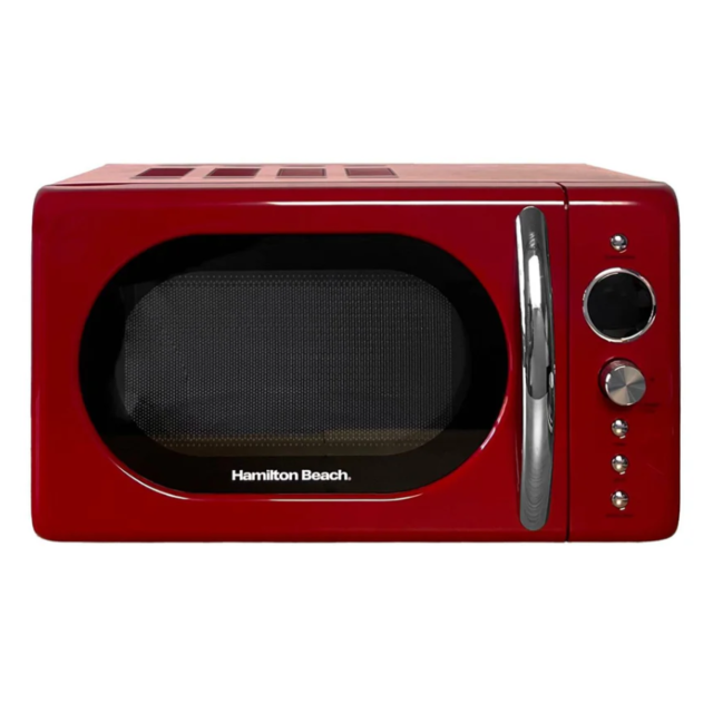 Hamilton Beach HB70H20R 20 Litre Retro Microwave - Red