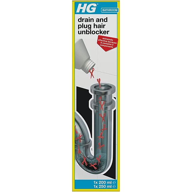 HG Drain & Plug Hair Unblocker 