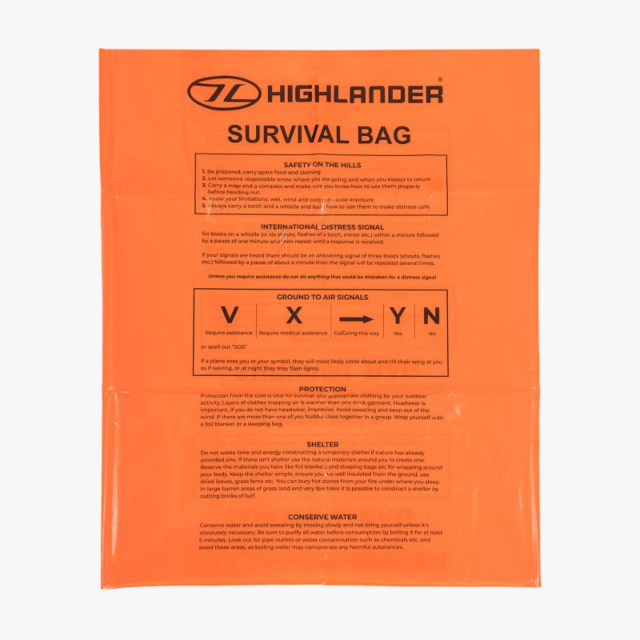 Highlander Emergency Survival Bag 