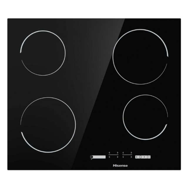 Hisense E6431C 59.5cm Ceramic Hob - Black