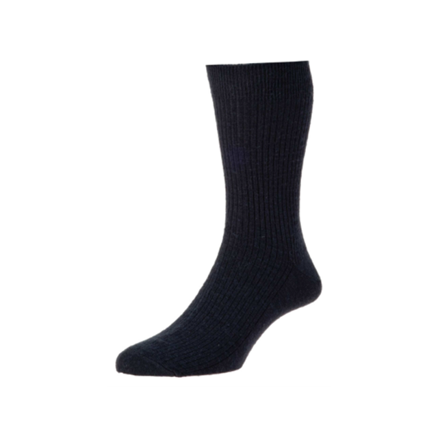Immaculate Wool / Lycra Socks - Black 
