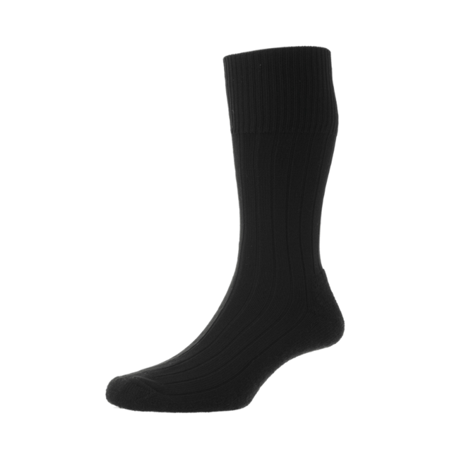 Indestructible Cushion Sole Socks - Black 