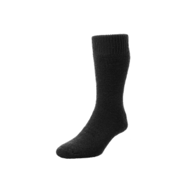 Rambler Wool Socks - Black 