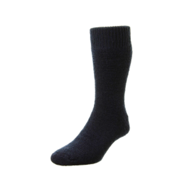 Rambler Wool Socks - Navy 