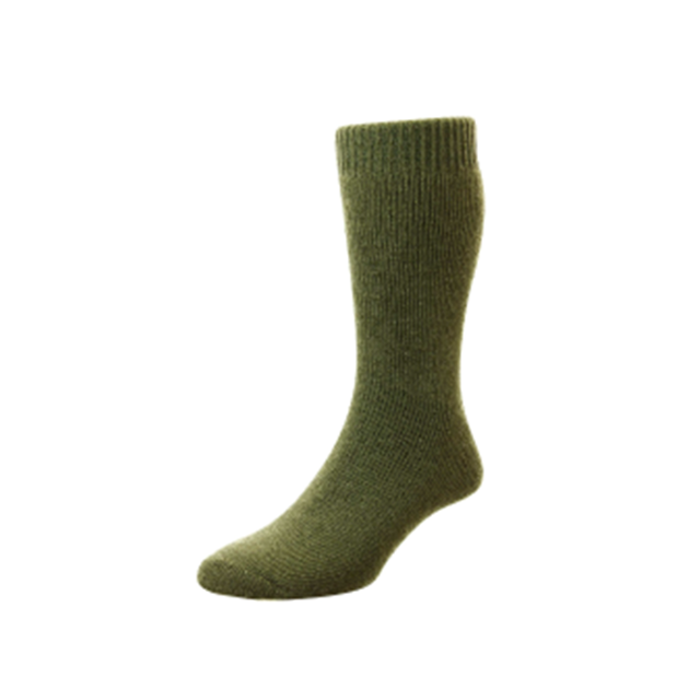 Rambler Wool Socks - Olive 