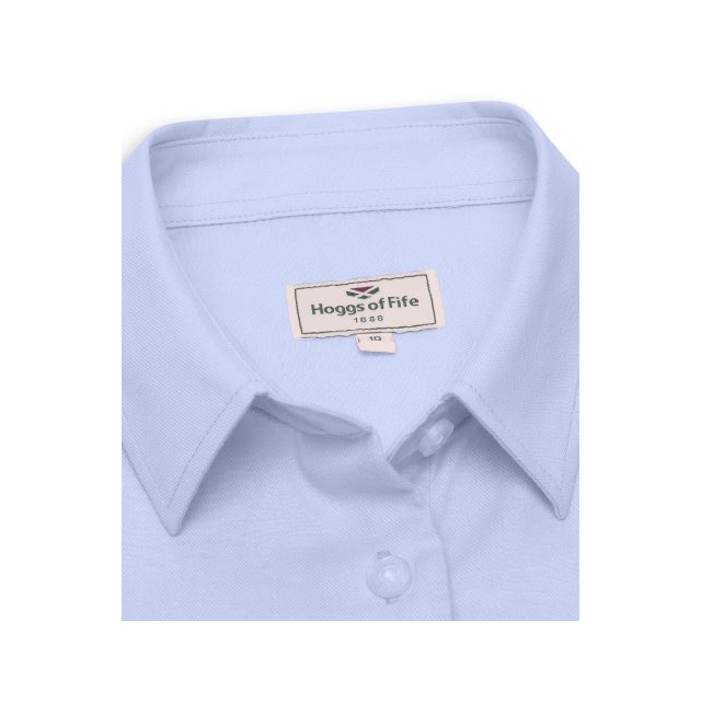 Hoggs Callie Twill Check Shirt - Blue