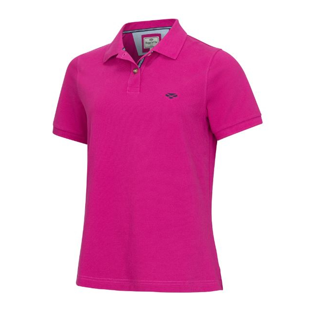 Hoggs Cora Ladies Pique Polo Shirt - Berry 