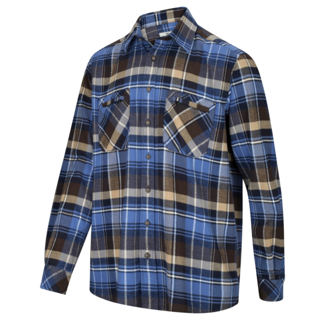 Hoggs Country Sport Hunting Shirt rust/brown check