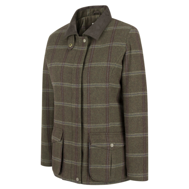 Hoggs Musselburgh Tweed Field Coat Brown