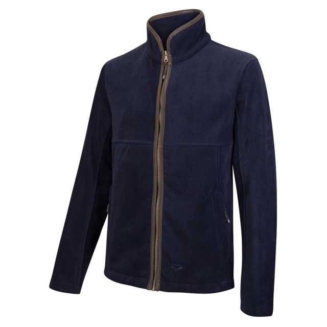 Hoggs Stenton Technical Fleece Jacket Navy