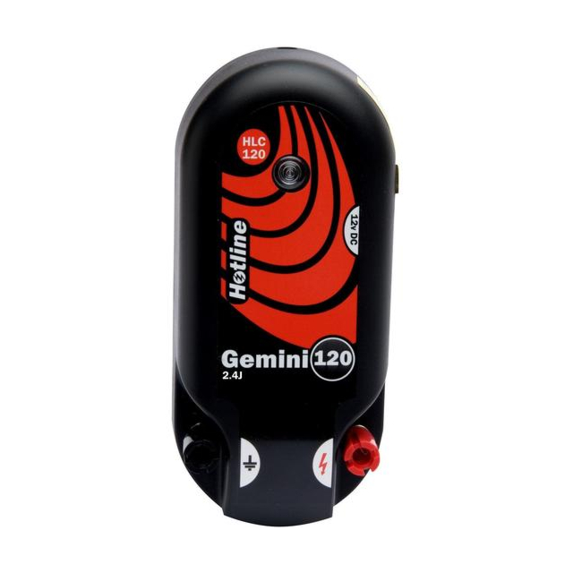 Hotline Gemini 120 Electric Fence Energiser 2.4J
