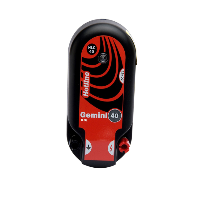 Hotline Gemini 40 Electric Fence Energiser 0.8J