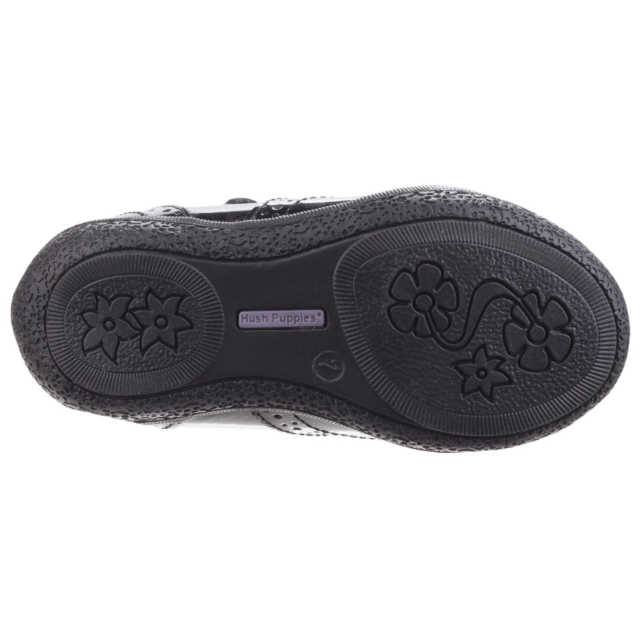 Hugh Puppies Kids Rina Black Shoes 