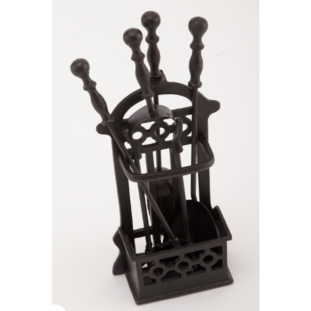 Inglenook FIRE401 5 Piece Caged Basket Heavy Companion Set