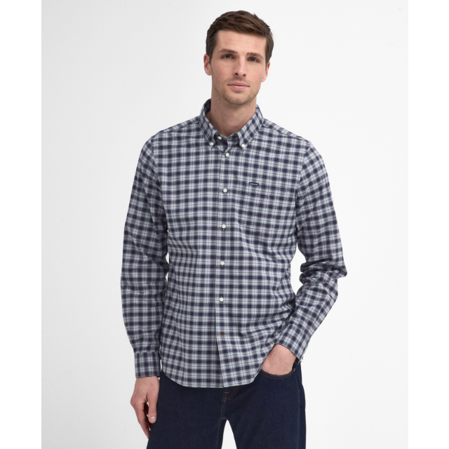 Barbour Lomond Tailored Fit Shirt - Blue Granite