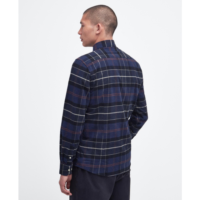 Barbour Lutsleigh Shirt - Navy Marl 