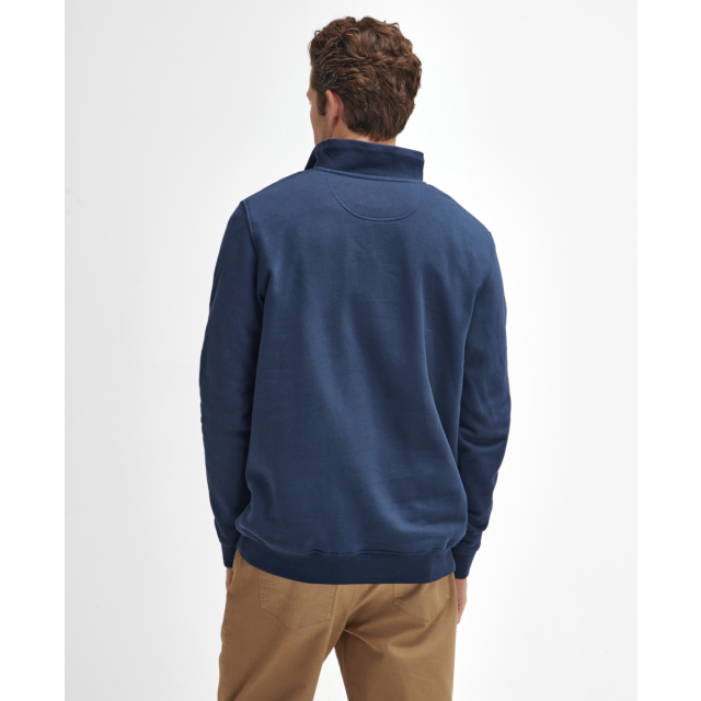 Barbour Nelson Half Zip Sweatshirt - Navy