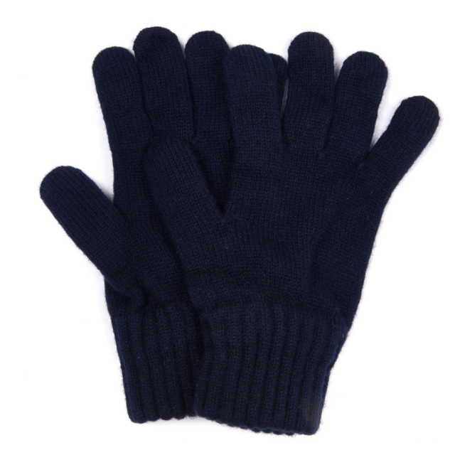 Barbour Lambswool Glove Navy 