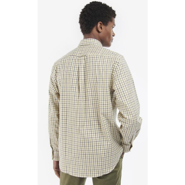 Barbour Sporting Tattersall Shirt - Navy/Olive