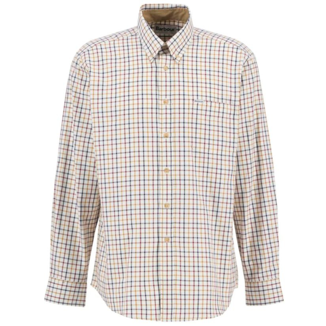 Barbour Sporting Tattersall Shirt - Copper 