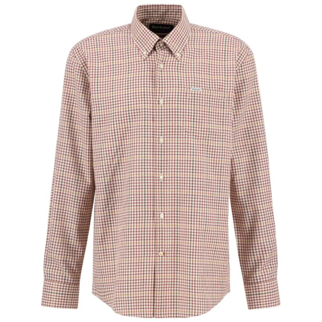 Barbour Henderson Thermo Checked Shirt - Fired Brick
