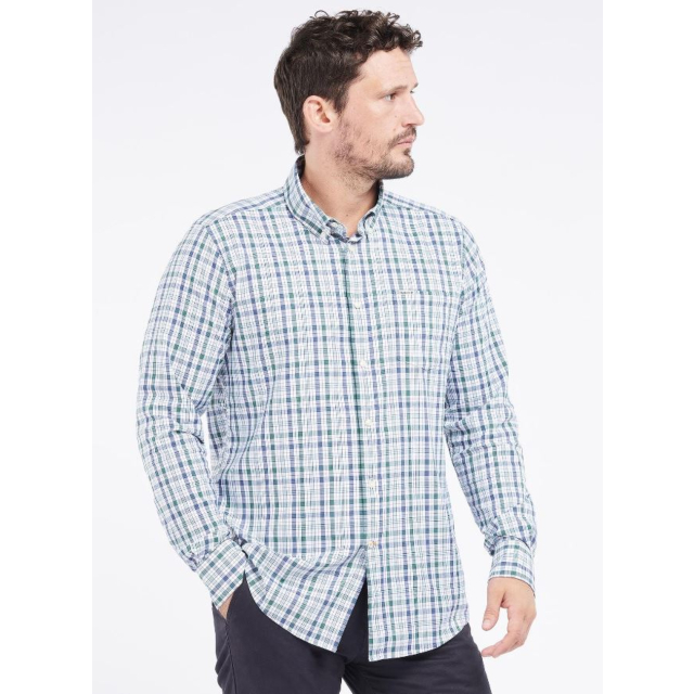 Barbour Hallhill Performance Shirt - Green 
