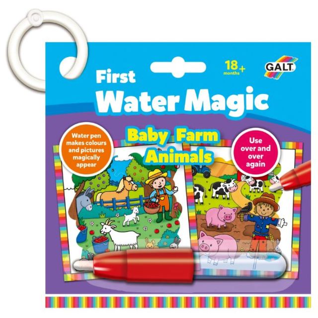 James Galt First Water Magic-Baby Farm Animals 