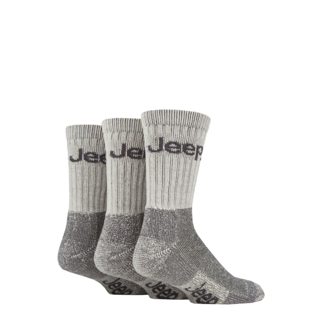 Jeep Mens 3 Pack Socks 