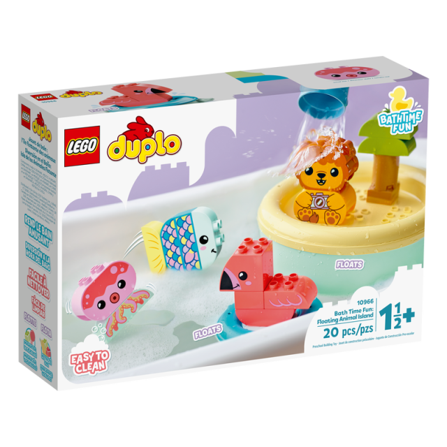 LEGO Duplo Bathtime Fun Floating Animal Island