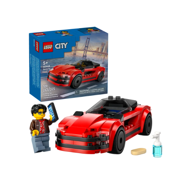 LEGO City Red Sports Car